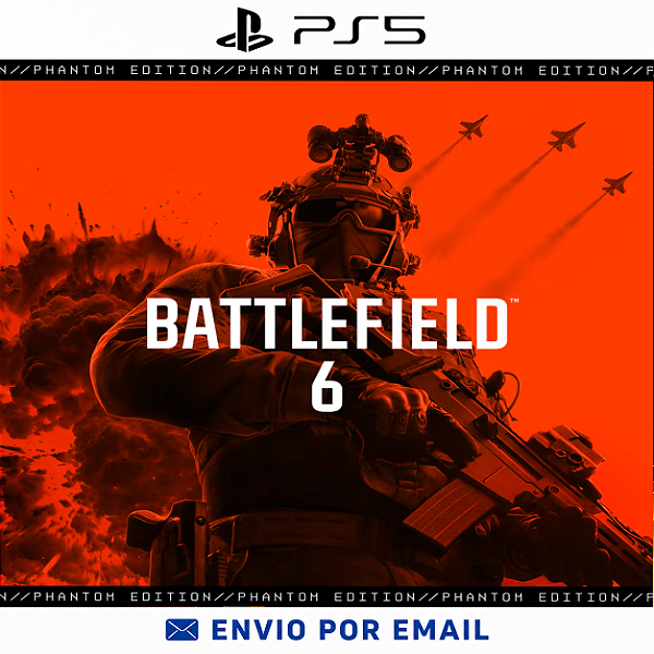 Battlefield 6 Edição Phantom PS5 DIGITAL