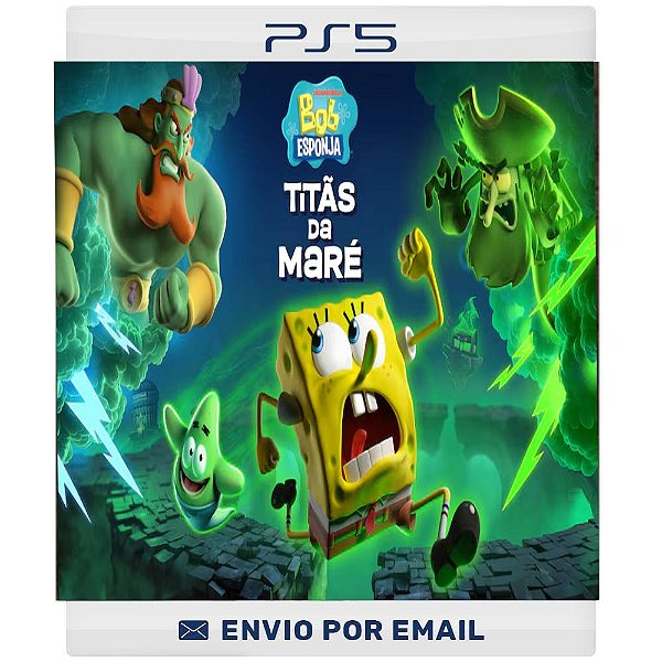 Bob Esponja: Titãs da Maré - PS5 DIGITAL