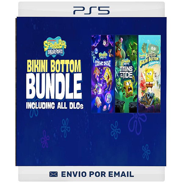 Bob Esponja: Bikini Bottom Bundle - PS4 PS5 DIGITAL