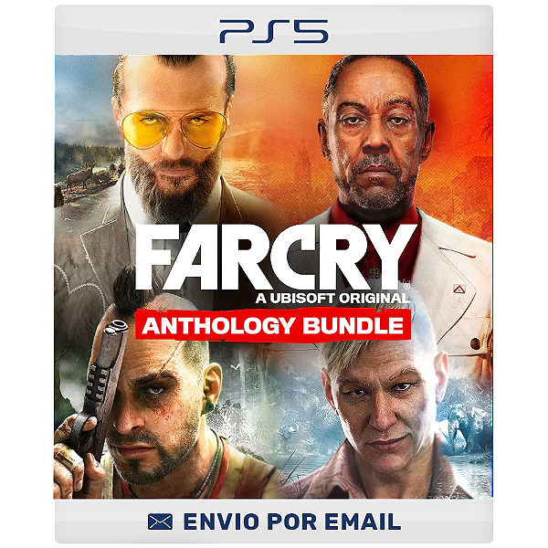FAR CRY PACOTE ANTOLOGIA - PS4 PS5 Digital