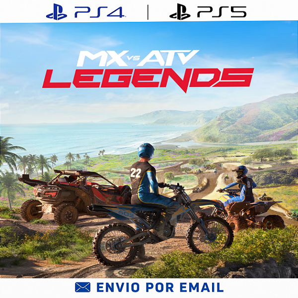 MX vs ATV Legends - Ps4 e Ps5 Digital