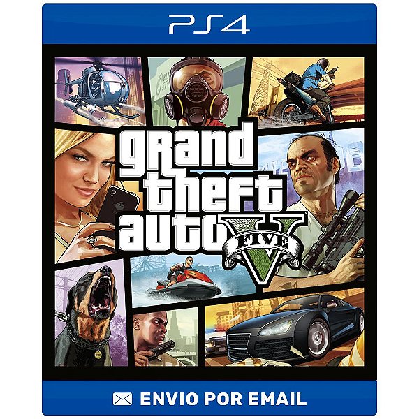 Grand Theft Auto V:  Gta 5 - Ps4 Digital
