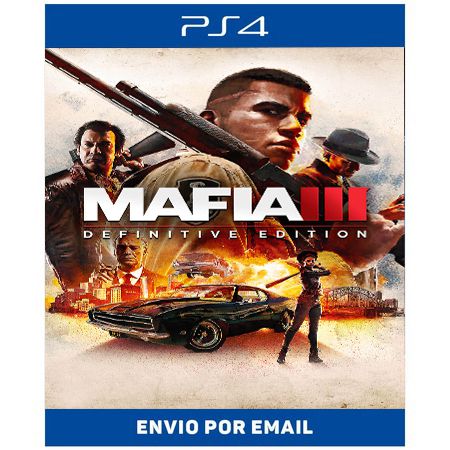 Mafia 3 Definitive Edition - Ps4 e Ps5 Digital