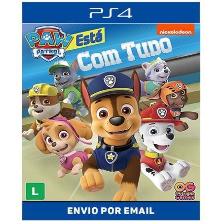 Patrulha Canina - Ps4 e Ps5 Digital