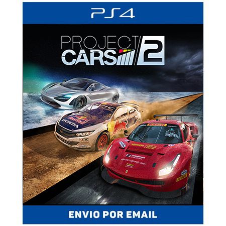 Project Cars 2 - Ps4 e Ps5 Digital