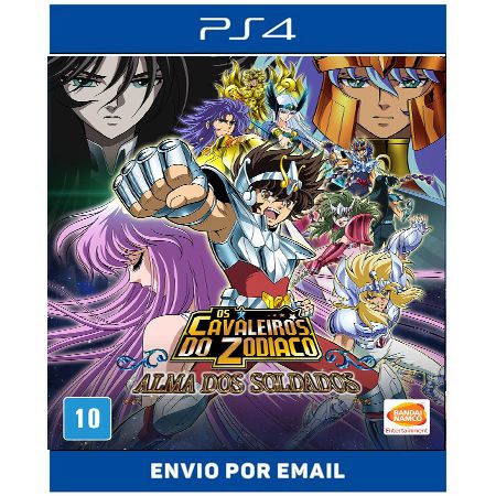Os Cavaleiros do zodiaco Alma dos Soldados - Ps4 E Ps5 digital