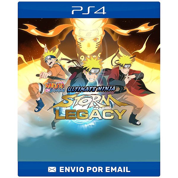 NARUTO SHIPPUDEN: Ultimate Ninja STORM Legacy 4 em 1 - Ps4 e Ps5 Digital