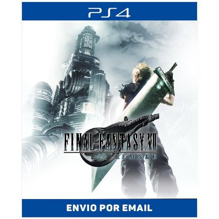 Final Fantasy 7 remake - Ps4 e Ps5 Digital