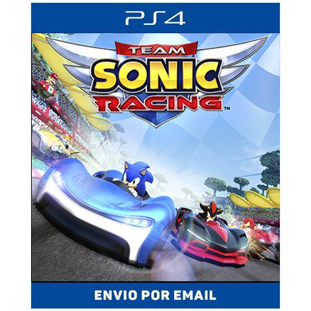 Sonic Team Racing - Ps4 e Ps5 Digital