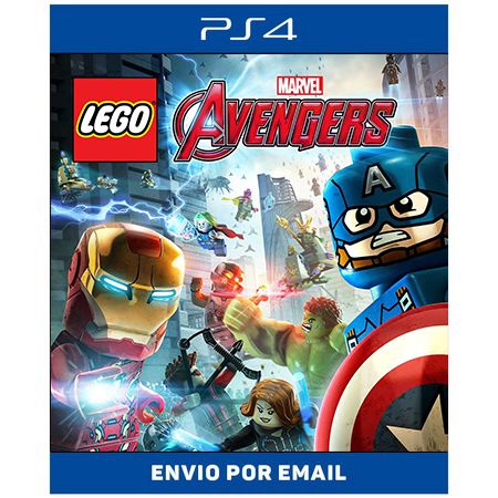 Lego marvel Vingadores - Ps4 Digital