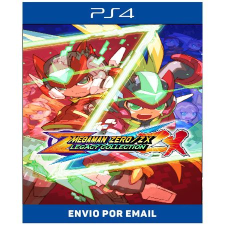 Mega Man Zero/ZX Legacy Collection - Ps4 e Ps5 Digital