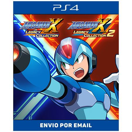 Mega man x legacy colletion 1 e 2 - Ps4 e Ps5 Digital