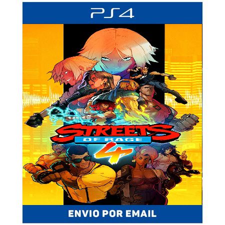 Streets of rage 4 - Ps4 e Ps5 Digital