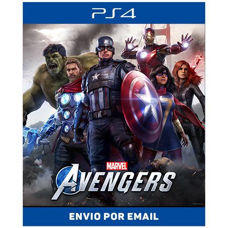 Marvel's avengers os Vingadores - Ps4 e Ps5 Digital
