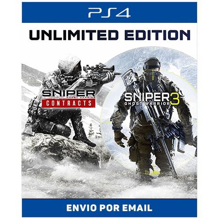 Sniper Ghost Warrior Contracts & SGW3 Unlimited Edition - Ps4 e PS5 Digital