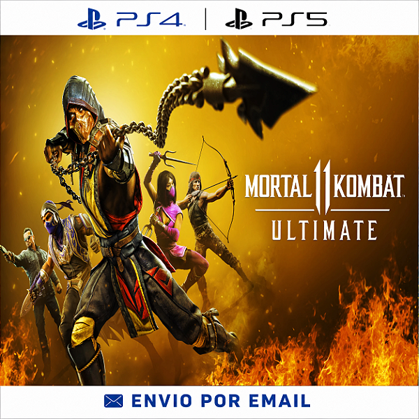 Mortal Kombat 11 Ultimate - Ps4 e Ps5 Digital
