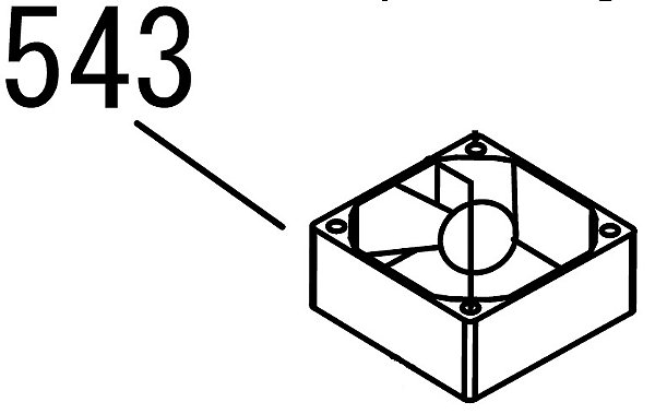 VENTILADOR PARA EPSON F2100