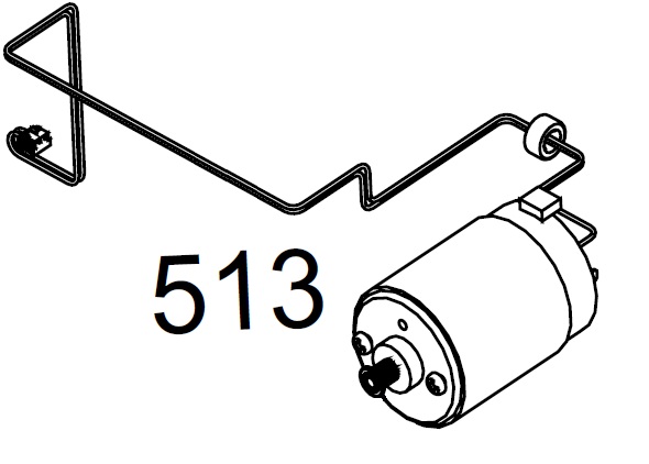 MOTOR DO CARRO PARA Epson WorkForce Pro WF-C5710