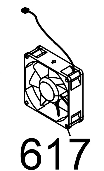 VENTILADOR DE RESFRIAMENTO D5 PARA Epson SureColor R5070L