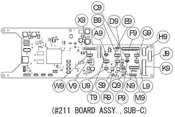 SUB PLACA ELETRONICA C EPSON SureColor F11070.