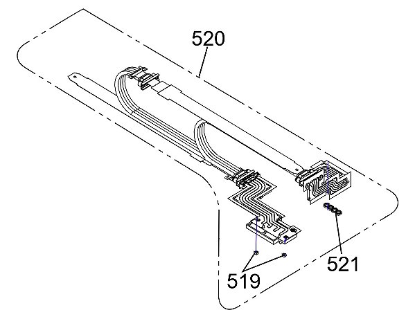 CONJUNTO DE MANGUEIRAS PARA Epson WorkForce Pro WF-M5799