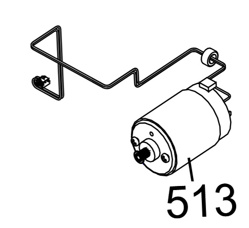 MOTOR DO CARRO PARA Epson WorkForce Pro WF-M5799