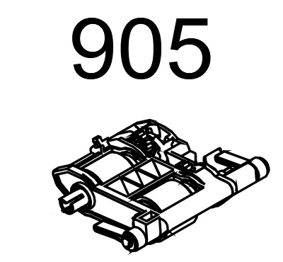 ROLETE DO ADF PARA Epson WorkForce Pro WF-M5799