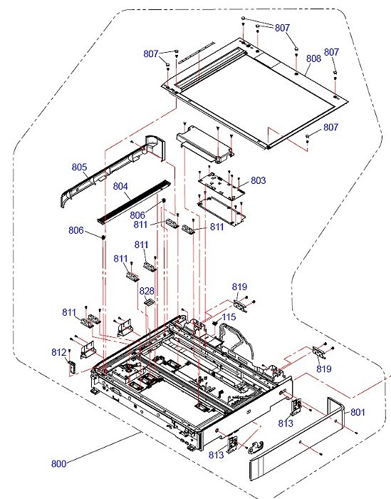 SCANNER PARA Epson WorkForce Pro WF-C879R