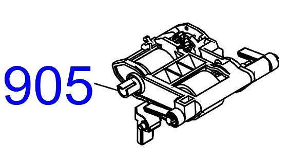 ROLETE ADF PARA Epson WorkForce Pro EM-C800