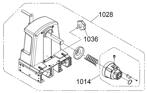 CONJUNTO ESQUERDO DO ALIMENTADOR PARA Epson SureColor F9370.