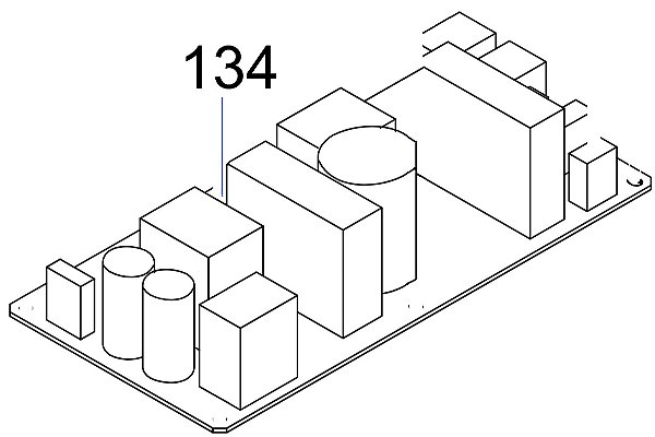 PLACA FONTE PARA Epson ColorWorks C7500G