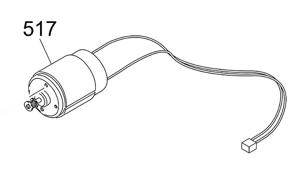 MOTOR DO CARRO PARA Epson ColorWorks C4000