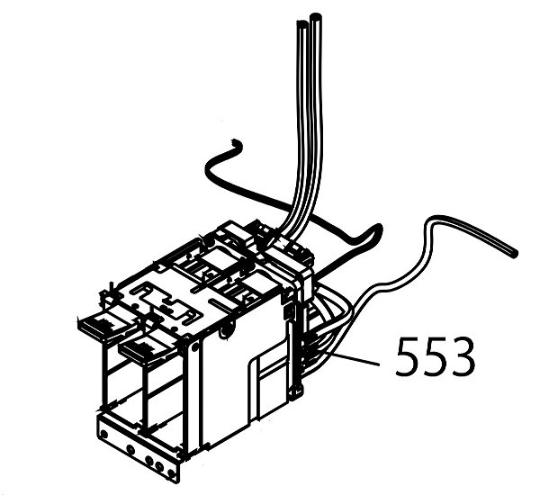 BAIA ESQUERDA PARA Epson ColorWorks CW-C6000P