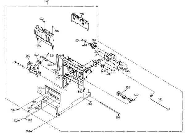 PEELER UNIT PARA Epson ColorWorks CW-C6000P