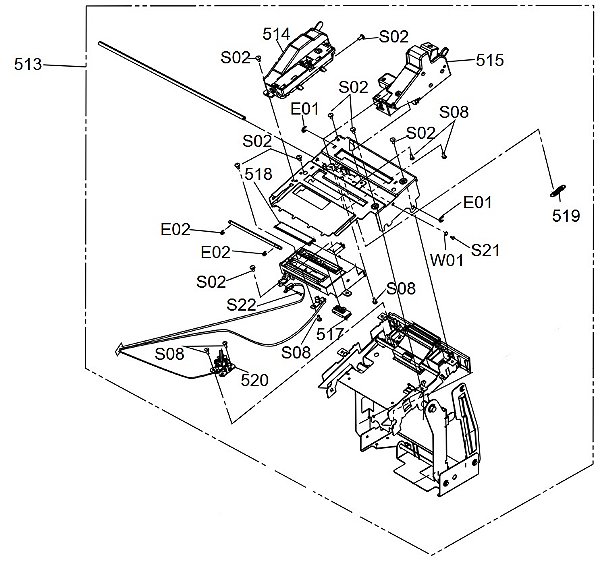 GUIA DO PAPEL PARA Epson ColorWorks CW-C6000P