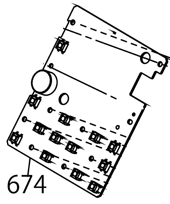 PLACA DO PAINEL PARA Epson ColorWorks CW-C6000P