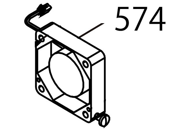 VENTILADOR PARA Epson ColorWorks CW-C6000P