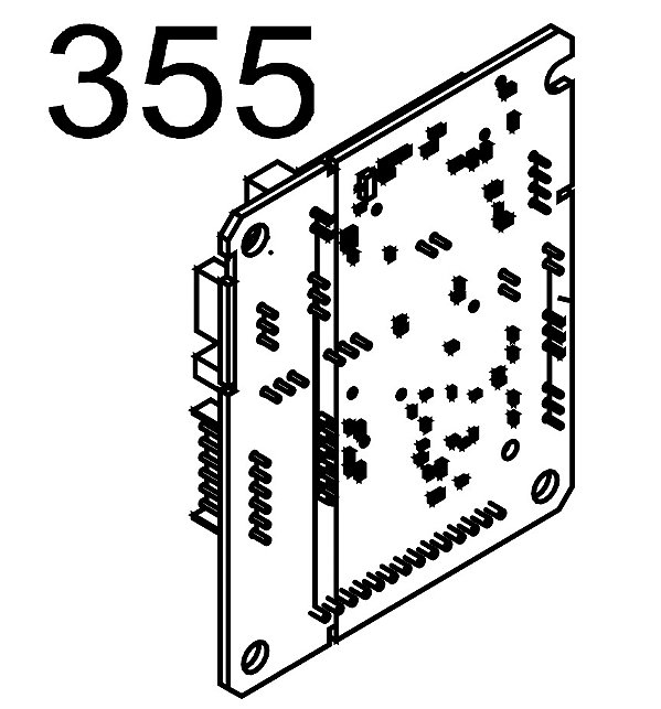PLACA ELETRÔNICA SUB PARA Epson WorkForce Pro WF-C5390