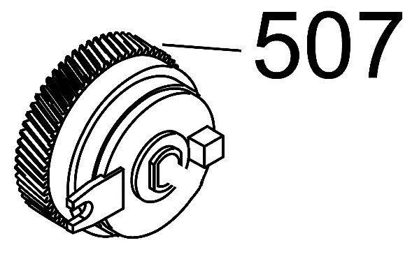 EMBREAGEM PARA EPSON WorkForce Enterprise AM-C6000