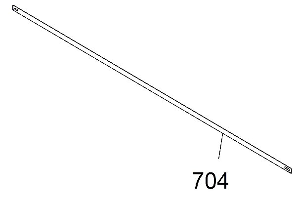 FITA ENCODER DO CARRO PARA Epson WorkForce Pro WF-C5890