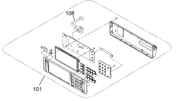 PAINEL DE CONTROLE PARA Epson WorkForce Pro WF-C5890