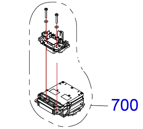 CABEÇA DE IMPRESSÃO PARA Epson WorkForce Pro EM-C8101