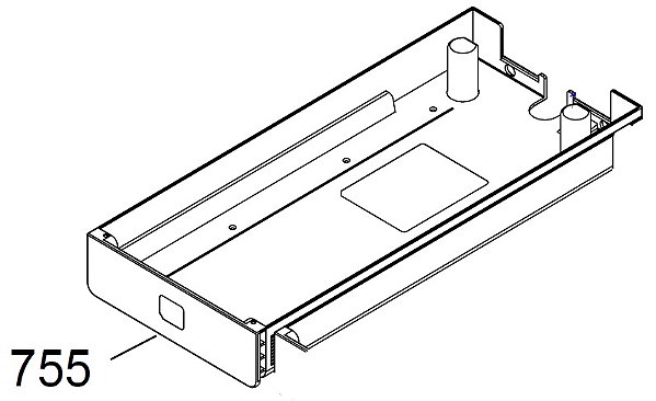 BANDEJA DA TINTA PRETA PARA Epson WorkForce Pro WF-C5290