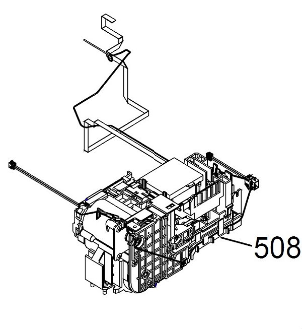 CONJUNTO CAPTADOR PARA Epson WorkForce Pro WF-C5290