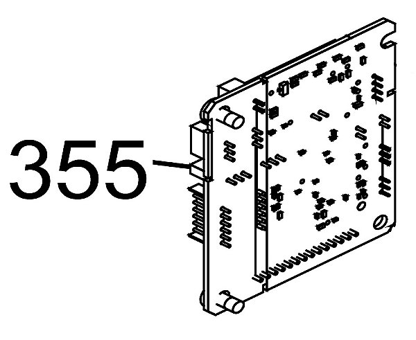 SUB PLACA DE LEITOR DE CARTÃO SD PARA Epson WorkForce Pro WF-C5290