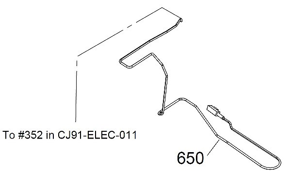 CABO USB DA CABEÇA DE IMPRESSÃO PARA EPSON WorkForce Enterprise AM-C6000