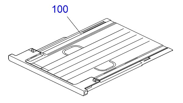 BANDEJA DE SAÍDA DE PAPEL PARA Epson L4160