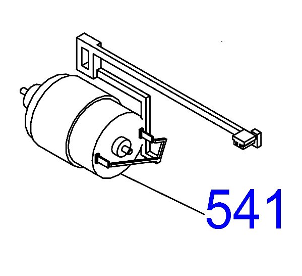 MOTOR DO PAPEL PARA Epson L4160