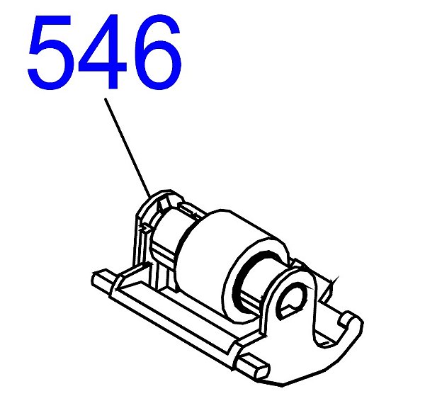 ROLETE TRACIONADOR DO PAPEL PARA Epson L4160