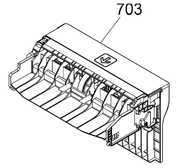 BANDEJA DO DUPLEX PARA Epson WorkForce Pro WF-C5810